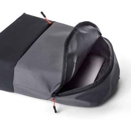 Sac à dos  en polyester 500D porte-ordinateur - Indigo Matières : métal Couleurs : gris cadeau collaborateur premium