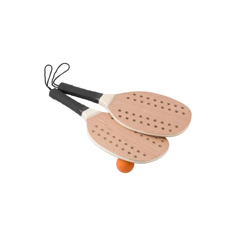 Raquettes de tennis personnalisées en bois de rose - Sergio Matières : bois Couleurs : brun impression haute définition