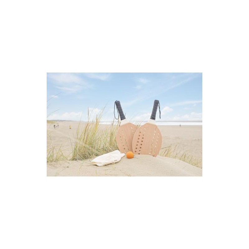Raquettes de tennis personnalisées en bois de rose - Sergio Matières : bois Couleurs : brun marquage laser ultra précis