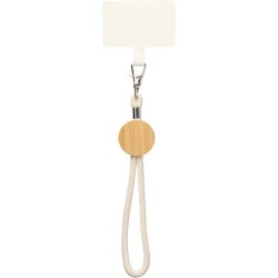 Porte-téléphone personnalisable en coton - Maxim Matières : bambou Couleurs : kaki
