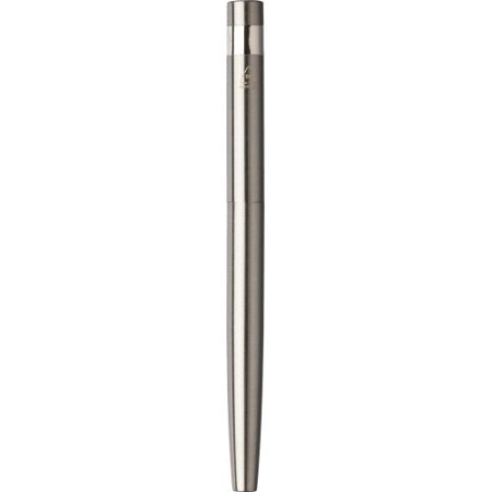 Parure Éco-responsable de Stylo Bille et Roller - Cadeau d'Entreprise Fritz Matières : acier inoxydable Couleurs : argenté impre