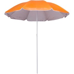 Parasol personnalisé en polyester 190T pour la plage - Elsa personnalisation rapide en France