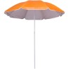 Parasol personnalisé en polyester 190T pour la plage - Elsa personnalisation rapide en France