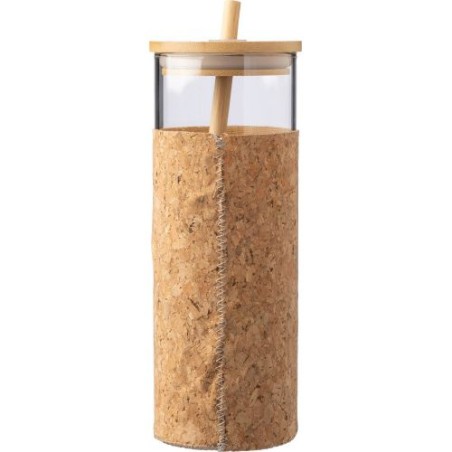 Gobelet Marlies 450 ml en Verre et Bambou - Écologique