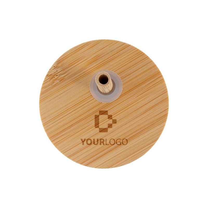 Gobelet Marlies 450 ml en Verre et Bambou - Écologique