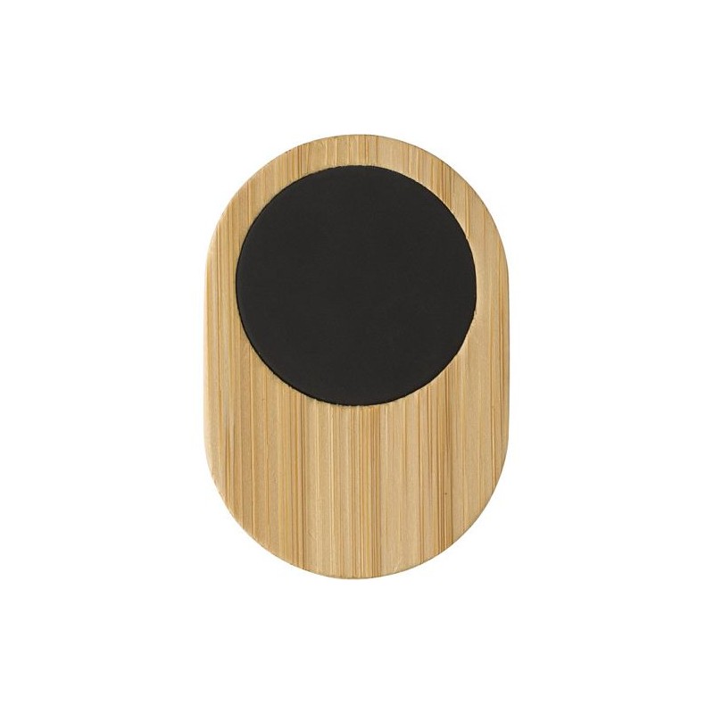 Support de téléphone en bambou personnalisé Larry Matières : bambou Couleurs : brun