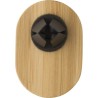 Support de téléphone en bambou personnalisé Larry Matières : bambou Couleurs : brun cadeau entreprise pas cher