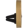 Support de téléphone en bambou personnalisé Larry Matières : bambou Couleurs : brun impression haute définition