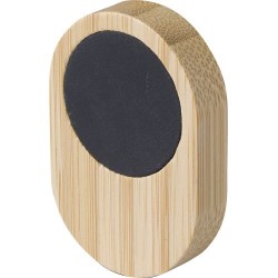 Support de téléphone en bambou personnalisé Larry Matières : bambou Couleurs : brun livraison express 24h 48h