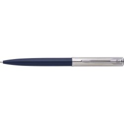 Stylo bille personnalisé  Deluxe Waterman Allure Matières : métal Couleurs : bleu objet promotionnel éco-responsable