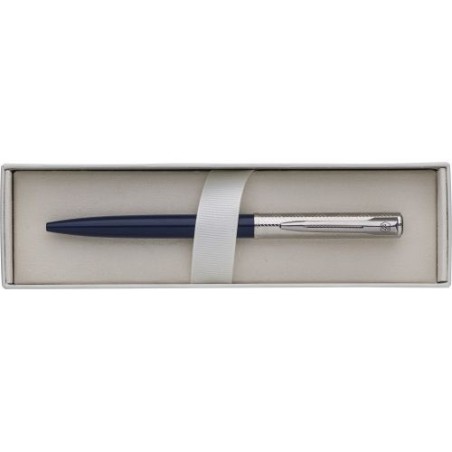 Stylo bille personnalisé  Deluxe Waterman Allure Matières : métal Couleurs : bleu personnalisation rapide en France