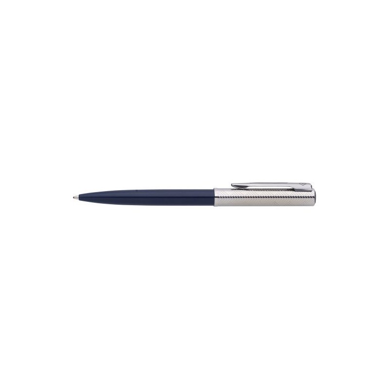 Stylo bille personnalisé  Deluxe Waterman Allure Matières : métal Couleurs : bleu goodies entreprise design