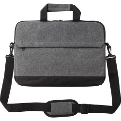 Sacoche porte-ordinateur pratique et élégante en polyester Seraphina Matières : nylon Couleurs : gris