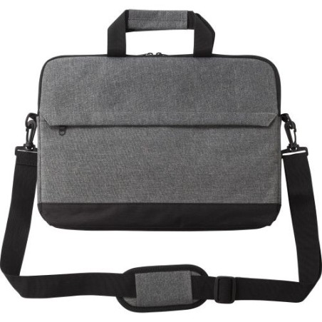 Sacoche porte-ordinateur pratique et élégante en polyester Seraphina Matières : nylon Couleurs : gris