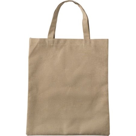 Sac Shopping Éco-responsable en Polyester rPET - Ophelia Matières : liège Couleurs : kaki cadeau entreprise pas cher
