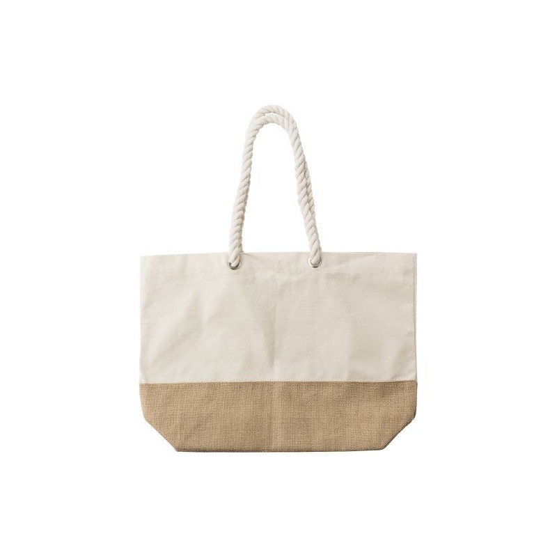 Sac shopping durable en coton canvas - Diego Matières : coton Couleurs : kaki