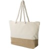 Sac shopping durable en coton canvas - Diego Matières : coton Couleurs : kaki personnalisable avec votre logo