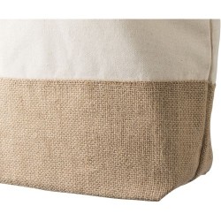 Sac shopping durable en coton canvas - Diego Matières : coton Couleurs : kaki impression haute définition