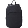 Sac à dos  porte-ordinateur en polyester rPET - Phineas Matières : nylon Couleurs : noir