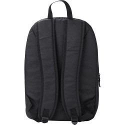 Sac à dos  porte-ordinateur en polyester rPET - Phineas Matières : nylon Couleurs : noir cadeau entreprise pas cher