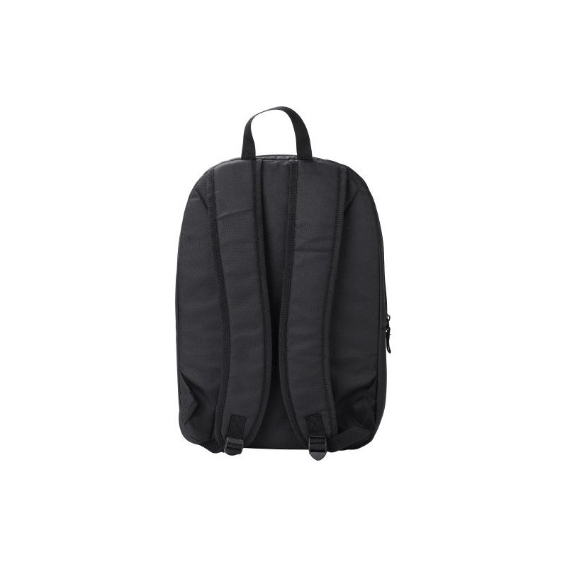 Sac à dos  porte-ordinateur en polyester rPET - Phineas Matières : nylon Couleurs : noir cadeau entreprise pas cher