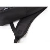 Sac à dos  porte-ordinateur en polyester rPET - Phineas Matières : nylon Couleurs : noir marquage laser ultra précis