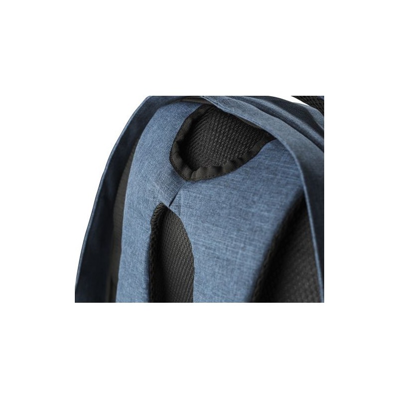 Sac à dos antivol en rPET personnalisé Celeste Matières : polyester Couleurs : anthracite goodies personnalisé en stock
