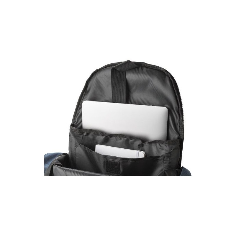 Sac à dos antivol en rPET personnalisé Celeste Matières : polyester Couleurs : anthracite cadeau entreprise pas cher