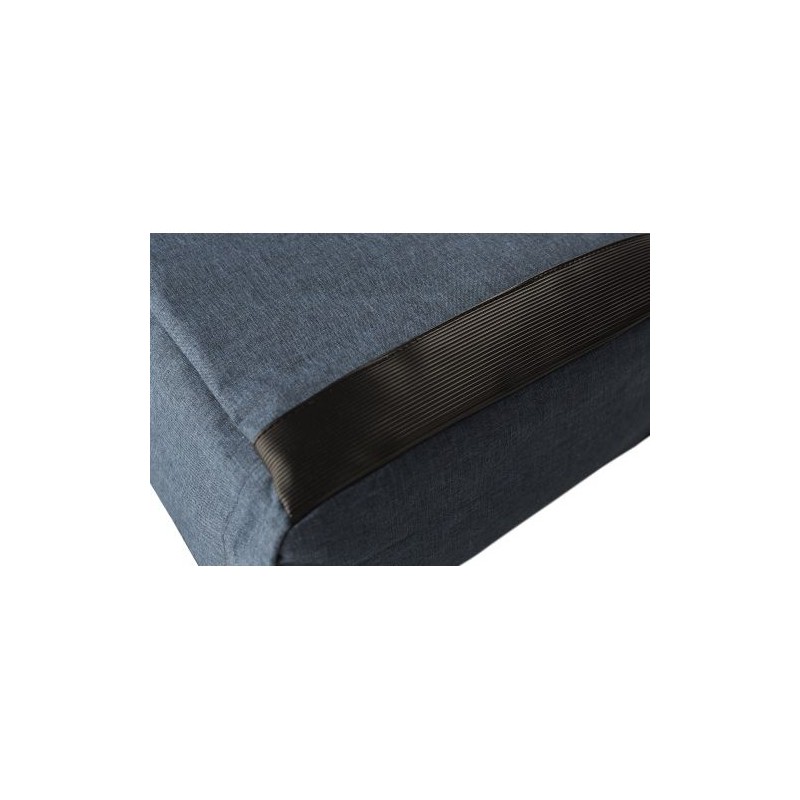 Sac à dos antivol en rPET personnalisé Celeste Matières : polyester Couleurs : anthracite objet promotionnel éco-responsable