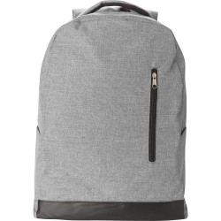 Sac à dos antivol en rPET personnalisé Celeste Matières : polyester Couleurs : gris clair personnalisable avec votre logo