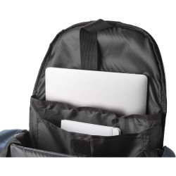 Sac à dos antivol en rPET personnalisé Celeste Matières : polyester Couleurs : gris clair goodies publicitaire événementiel