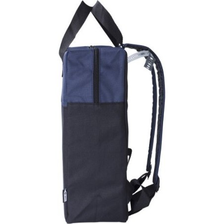 Sac à dos en polyester rPET Olive - Écologique et Pratique Personnalisé