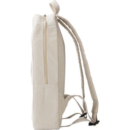 Sac à dos  en coton - Cadeau publicitaire pour entreprises Chase Matières : coton Couleurs : kaki impression haute définition