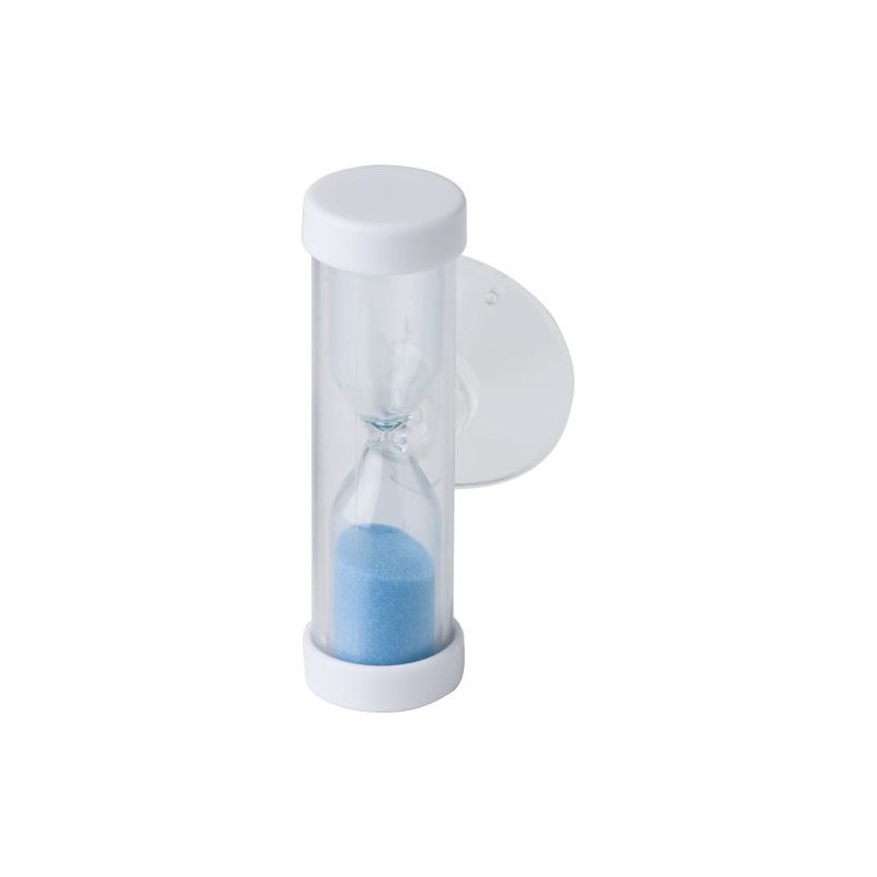 Sablier en verre personnalisé chic Mia Matières : ABS Couleurs : bleu clair personnalisable avec votre logo