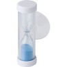 Sablier en verre personnalisé chic Mia Matières : ABS Couleurs : bleu clair personnalisable avec votre logo