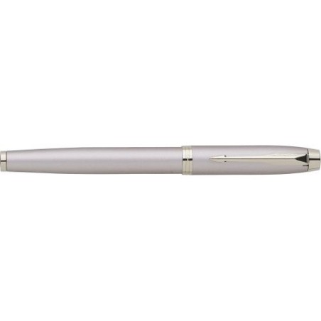 Roller Monochrome Personnalisé Pas Cher - Stylo Premium Parker IM Matières : métal Couleurs : champagne
