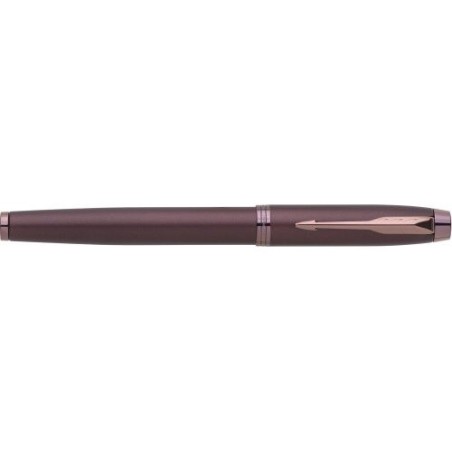 Roller Monochrome Personnalisé Pas Cher - Stylo Premium Parker IM Matières : métal Couleurs : champagne cadeau client original