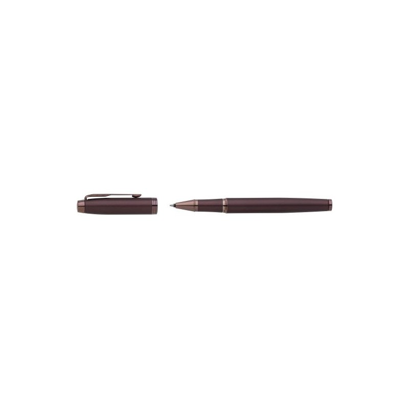 Roller Monochrome Personnalisé Pas Cher - Stylo Premium Parker IM Matières : métal Couleurs : champagne cadeau entreprise pas ch