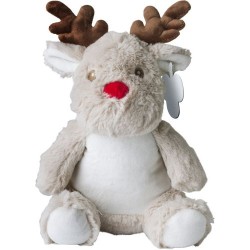 Peluche  'Renne' en polyester - Everly Matières : polyester Couleurs : multicolore cadeau entreprise pas cher