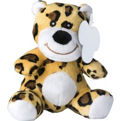 Peluche personnalisée en polyester  'Léopard' - Lauren Matières : polyester Couleurs : multicolore cadeau entreprise pas cher