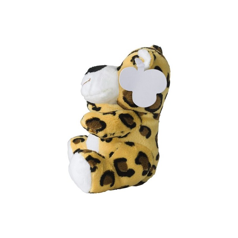Peluche Léopard en Polyester - Cadeau Publicitaire Idéal