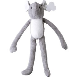 Peluche Éléphant en polyester Personnalisée - Madeline, Idée Cadeau Unique cadeau entreprise pas cher