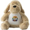 Peluche personnalisée en polyester 'Chien' - Hailey Matières : polyester Couleurs : beige impression haute définition