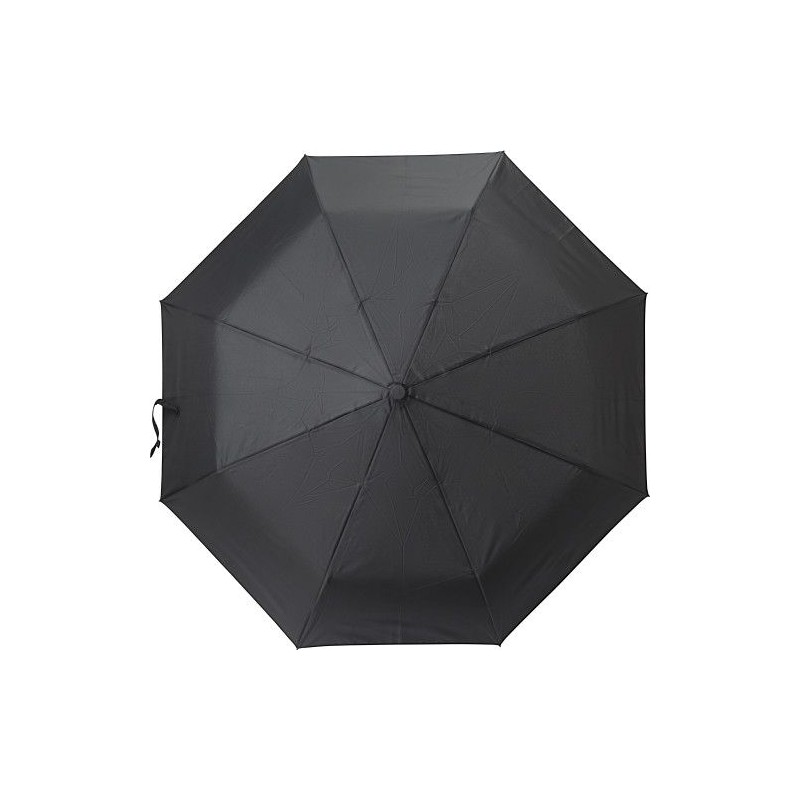 Parapluie pliable  en rPET 190T - Kameron Matières : polyester Couleurs : noir