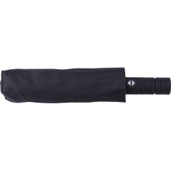 Parapluie pliable  en rPET 190T - Kameron Matières : polyester Couleurs : noir goodies publicitaire événementiel