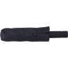 Parapluie pliable  en rPET 190T - Kameron Matières : polyester Couleurs : noir marquage laser ultra précis