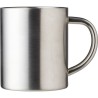 Mug personnalisé double paroi en acier inoxydable Braylen Matières : acier inoxydable Couleurs : argenté