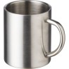 Mug personnalisé double paroi en acier inoxydable Braylen Matières : acier inoxydable Couleurs : argenté personnalisable avec vo