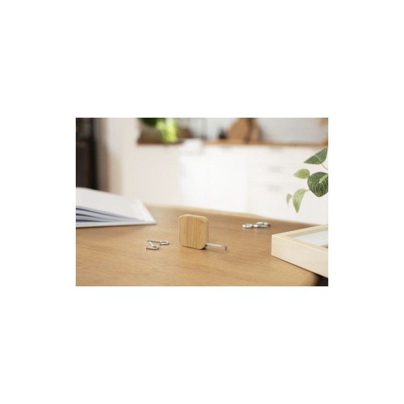 Mètre-ruban en bambou Callum - Éco-responsable et Pratique Personnalisé