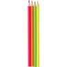 Ensemble de 4 Surligneurs Personnalisés Colorés Kaden Matières : bois Couleurs : brun goodies publicitaire événementiel